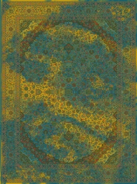 فرش-700-شانه-وینتیج-طلاکوب-کد-5200-فردین